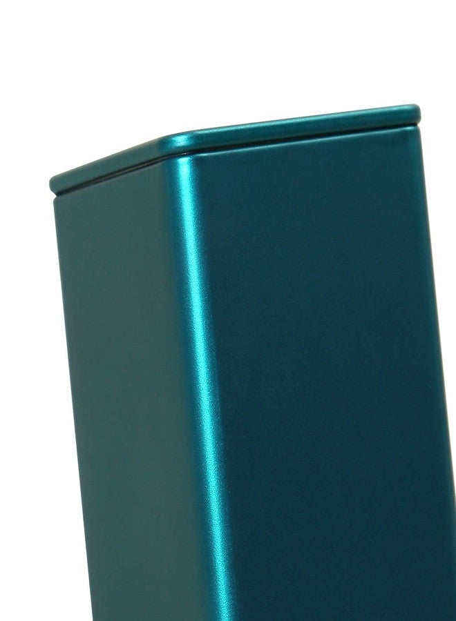 Tianhui Square Tin Can Empty Cube Steel Box Storage Container kit 65mm Series for Treats, Gifts, Favors, Loose Tea, Coffee and Crafts, Emerald Green, 3S - Image 4